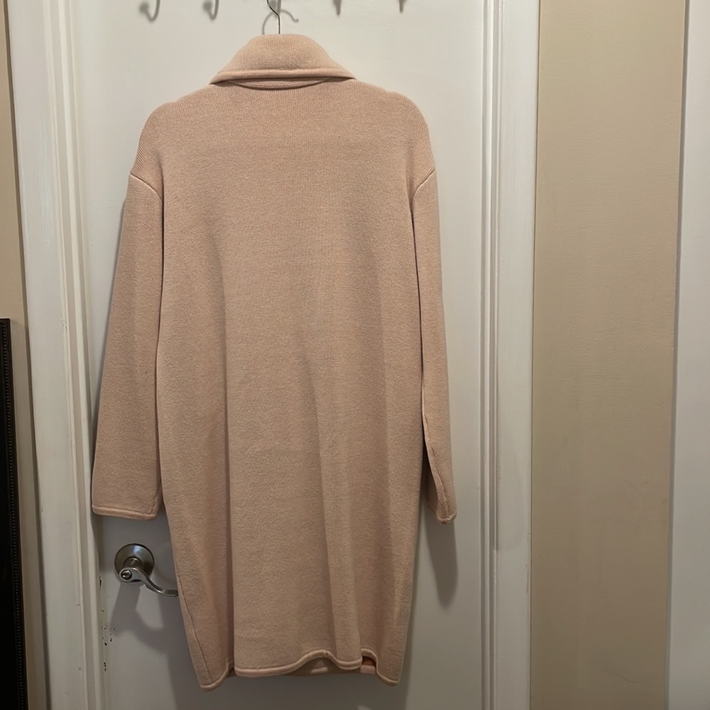 J. Crew Cream Double-Breasted Coat - Picture 2 of 12